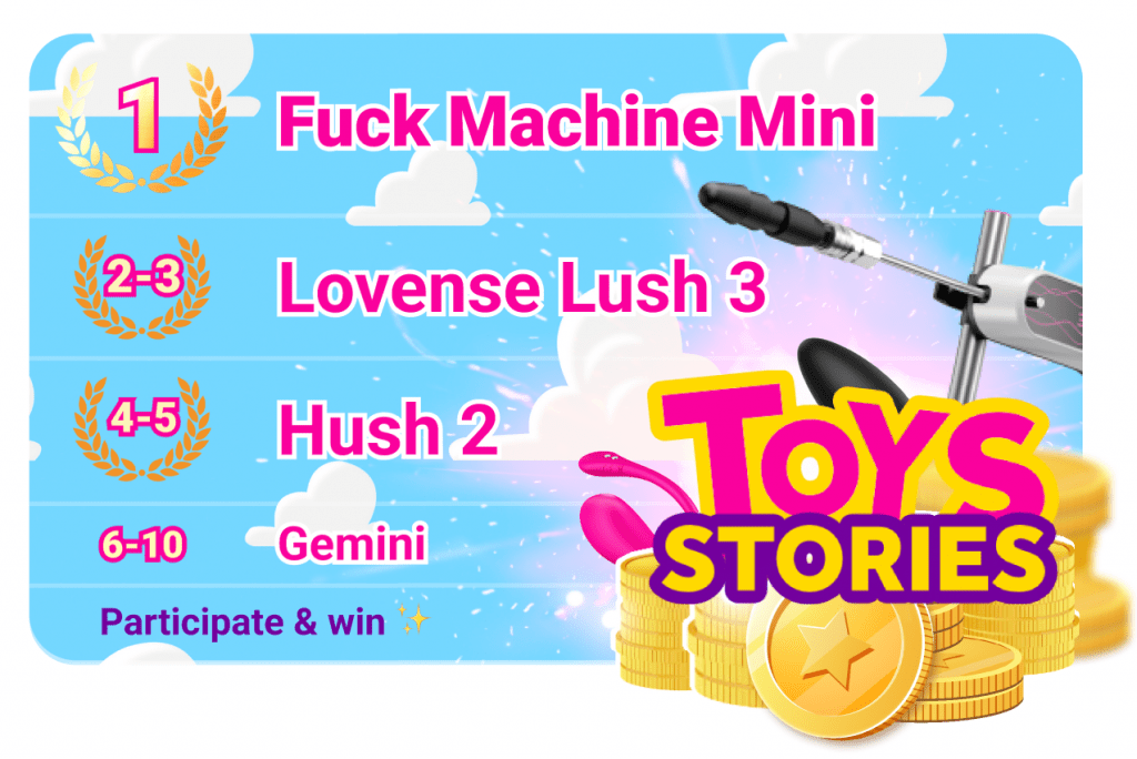 Upgrade your toy collection with three Bonus Rankings featuring the latest from Lovense